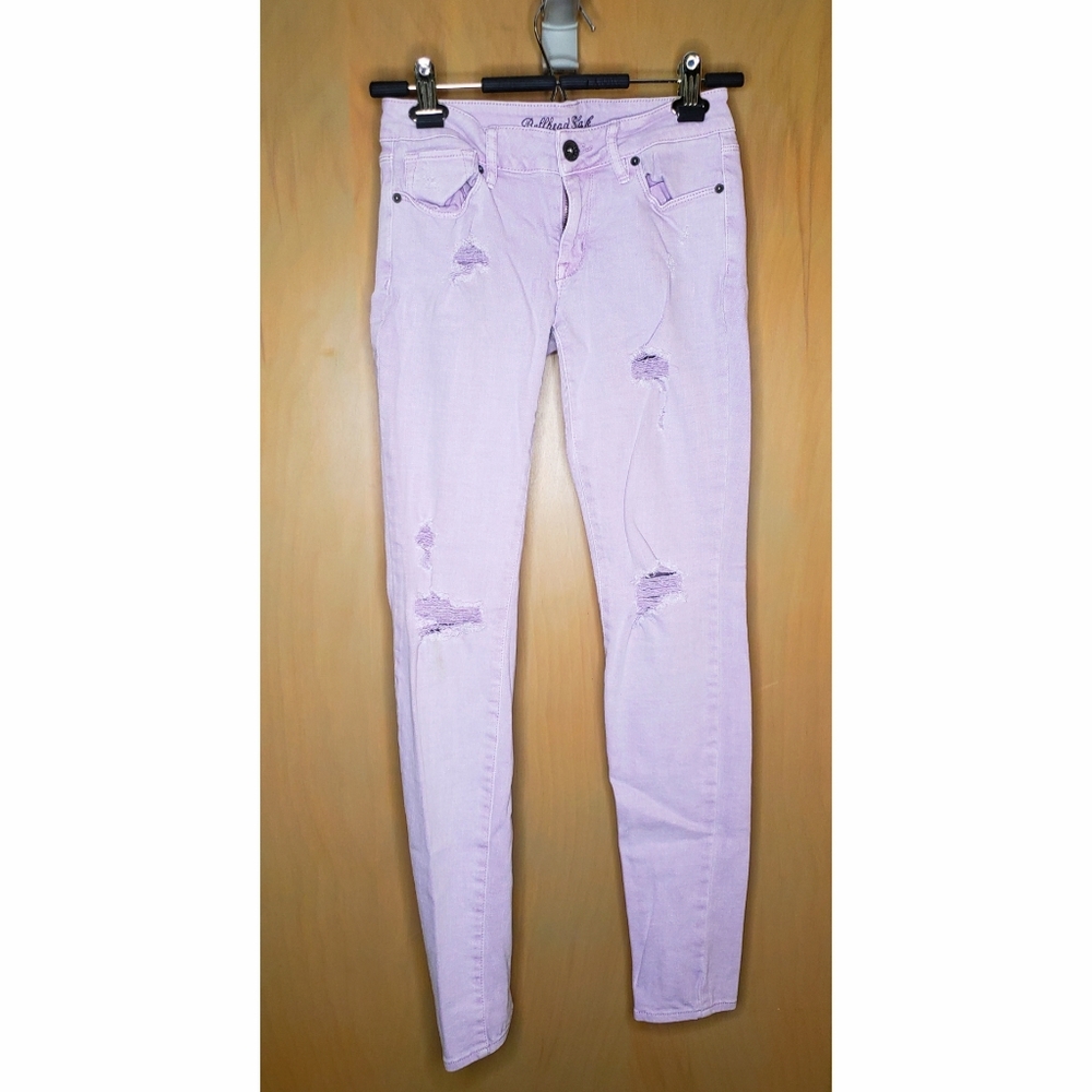 Bullhead Lilac Distressed Jeans
